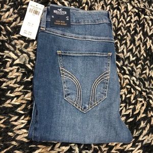 NWT Hollister high rise skinny jeans